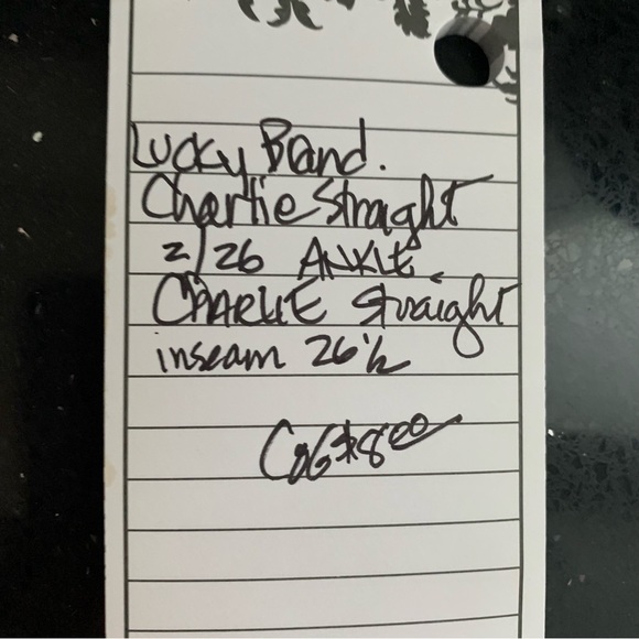 LUCKY BRAND  “Charlie” Jeans Sz: 2/26 - Picture 10 of 10